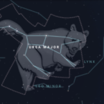 La constelación de la Osa Mayor es una de las más grandes y reconocibles del cielo nocturno del hemisferio norte.
