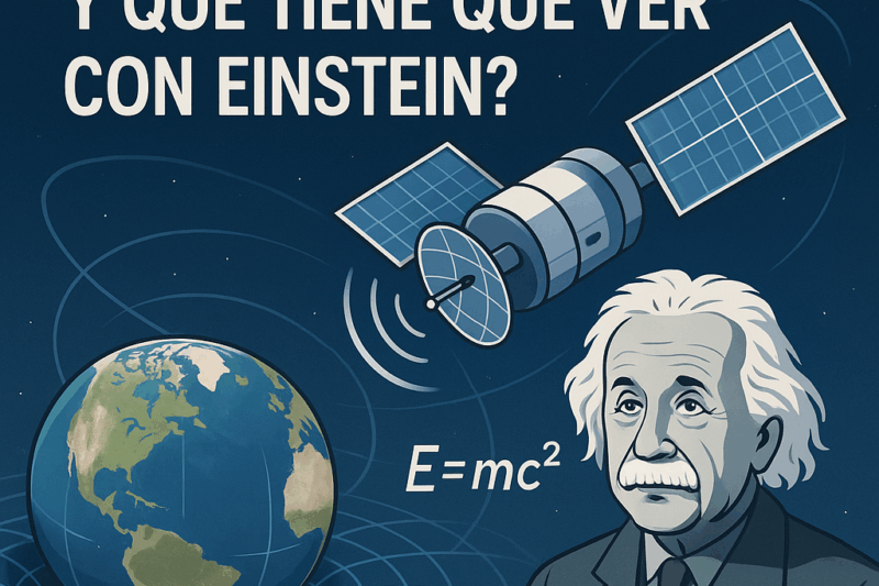 ¿Cómo funciona el GPS y qué tiene que ver con Einstein?