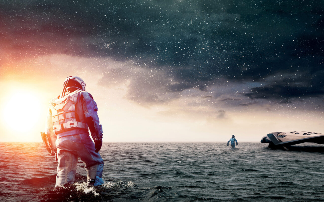 Planeta Miller en Interstellar, planeta oceánico con fuertes mareas cerca del agujero negro Gargantúa