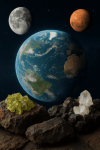 Minerales de la Tierra y Otros Planetas