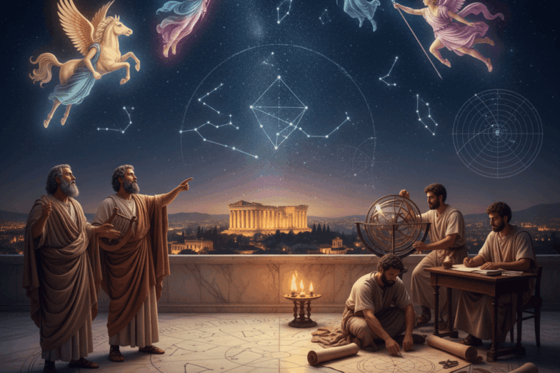 La astronomía en la Antigua Grecia: de mitos a ciencia
