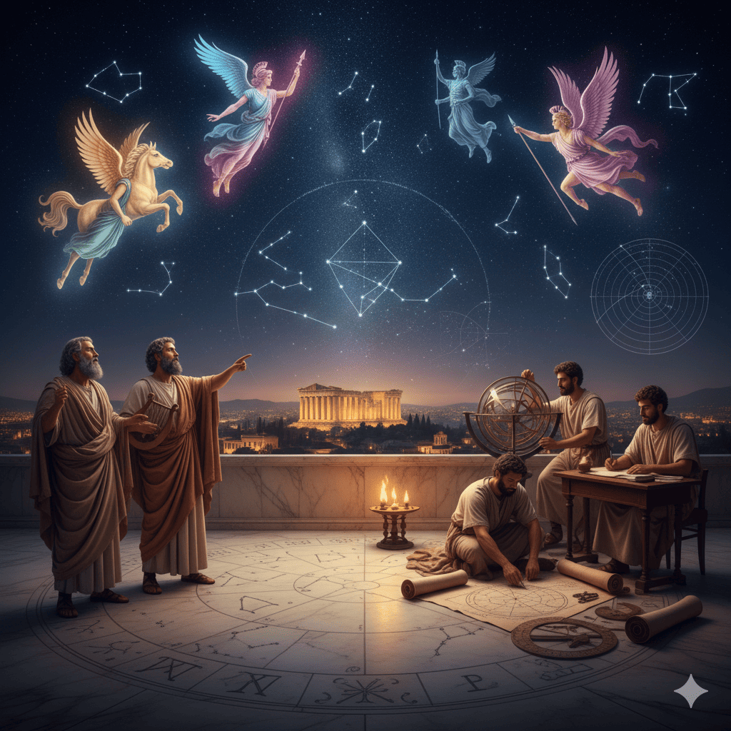 La astronomía en la Antigua Grecia: de mitos a ciencia